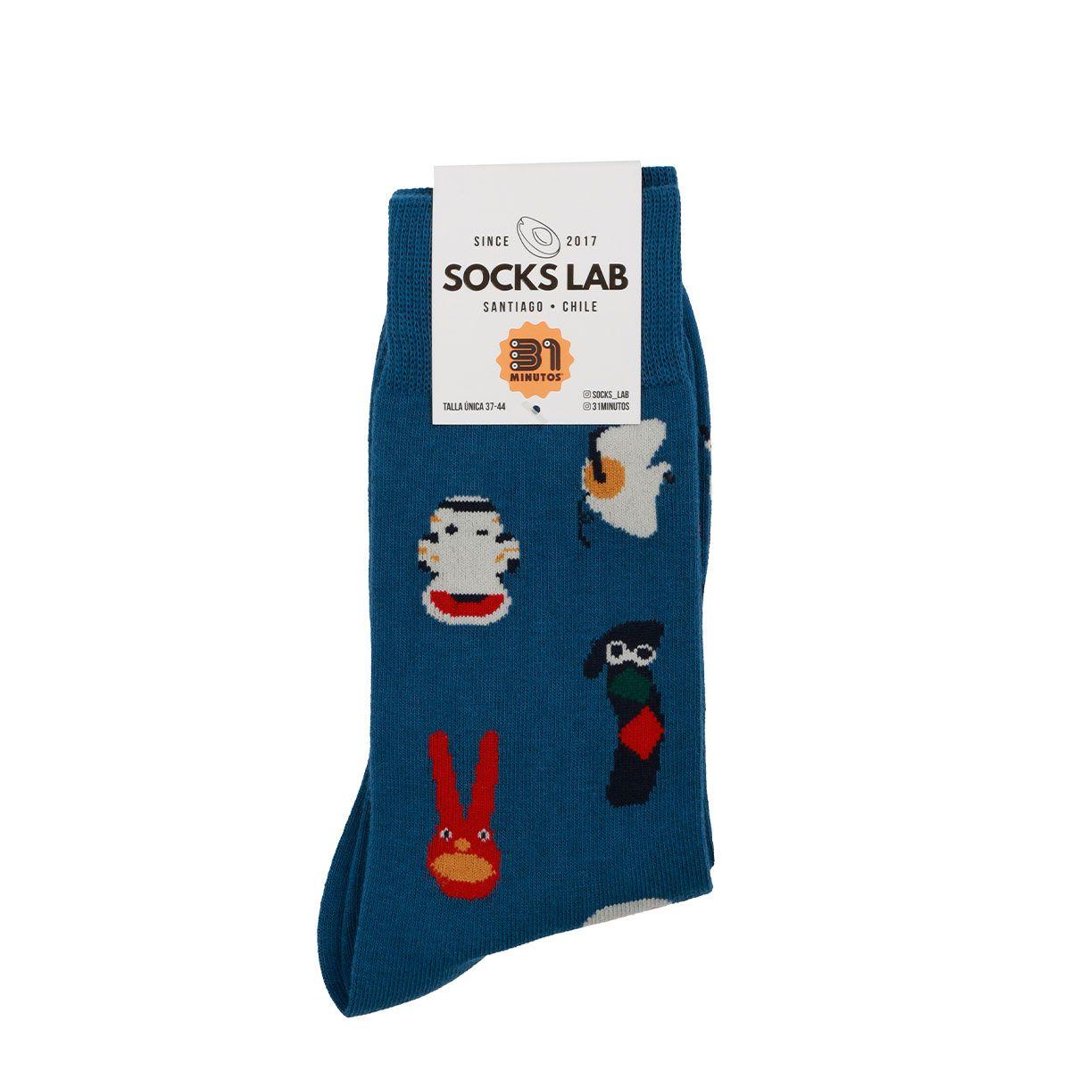 Calcetín 31 Minutos Mix - Azul Socks Lab-1