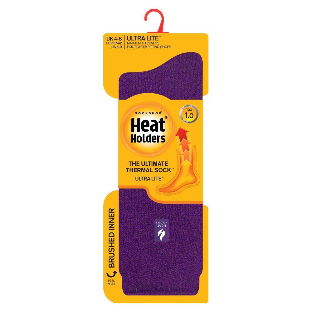 Calcetin Ultra Lite Heat Holders Morado-1