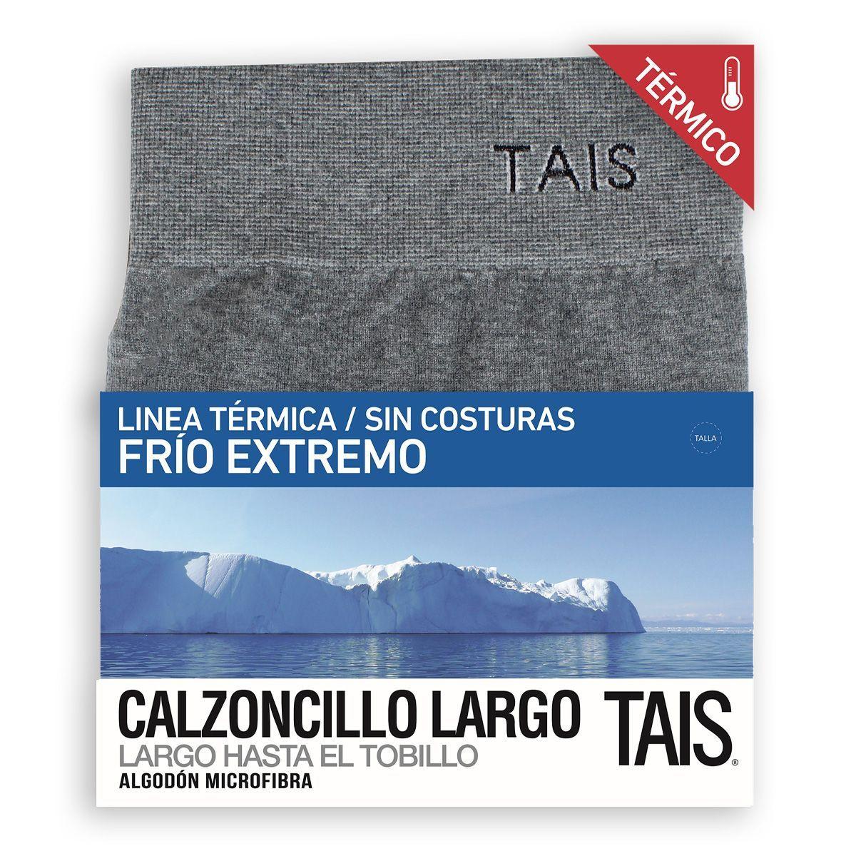 Calzoncillo Largo  Termico Frio Extremo Gris-1