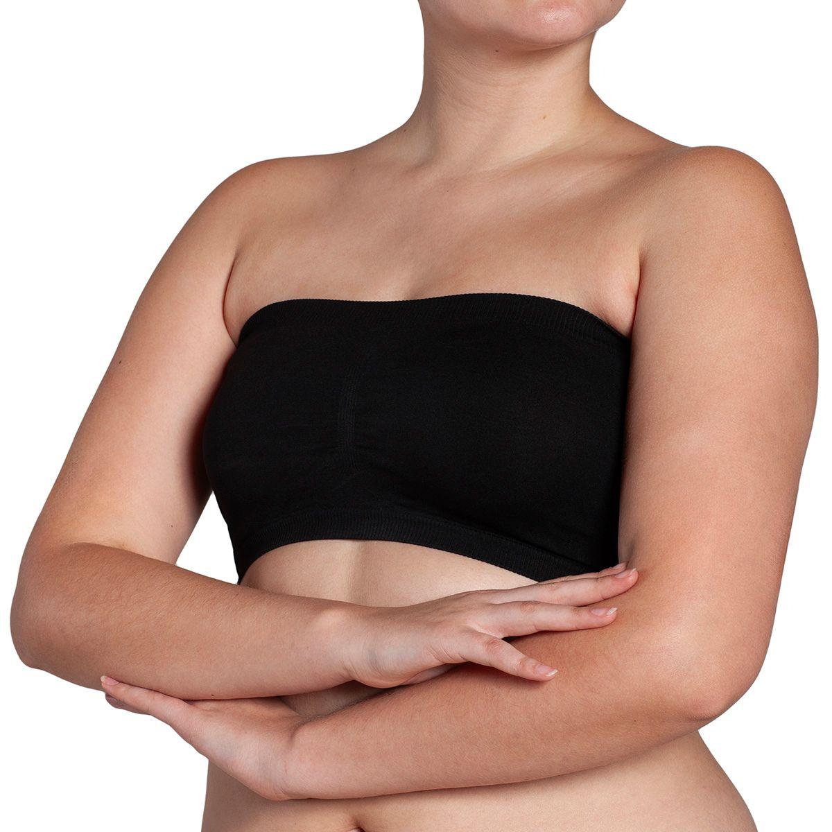 Polera Esencial Mini Bandeau Negro-3
