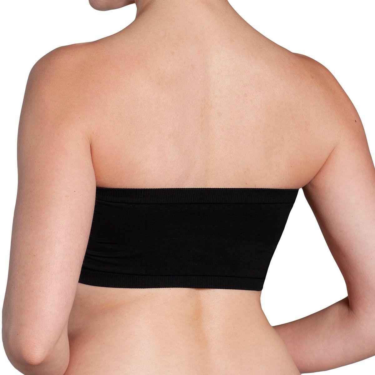 Polera Esencial Mini Bandeau Negro-2