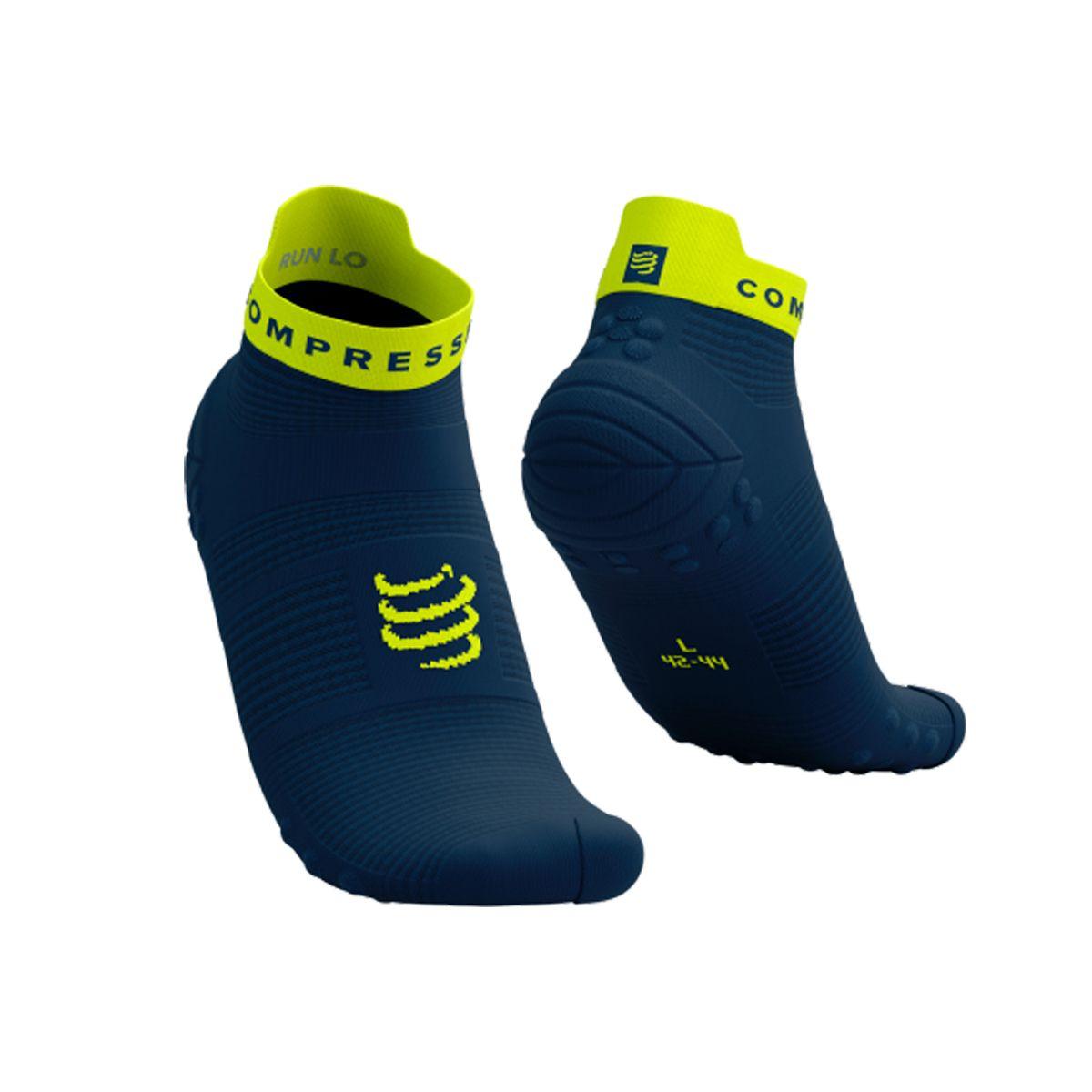 Calcetín Pro Racing v4.0 Run Low Blue-0