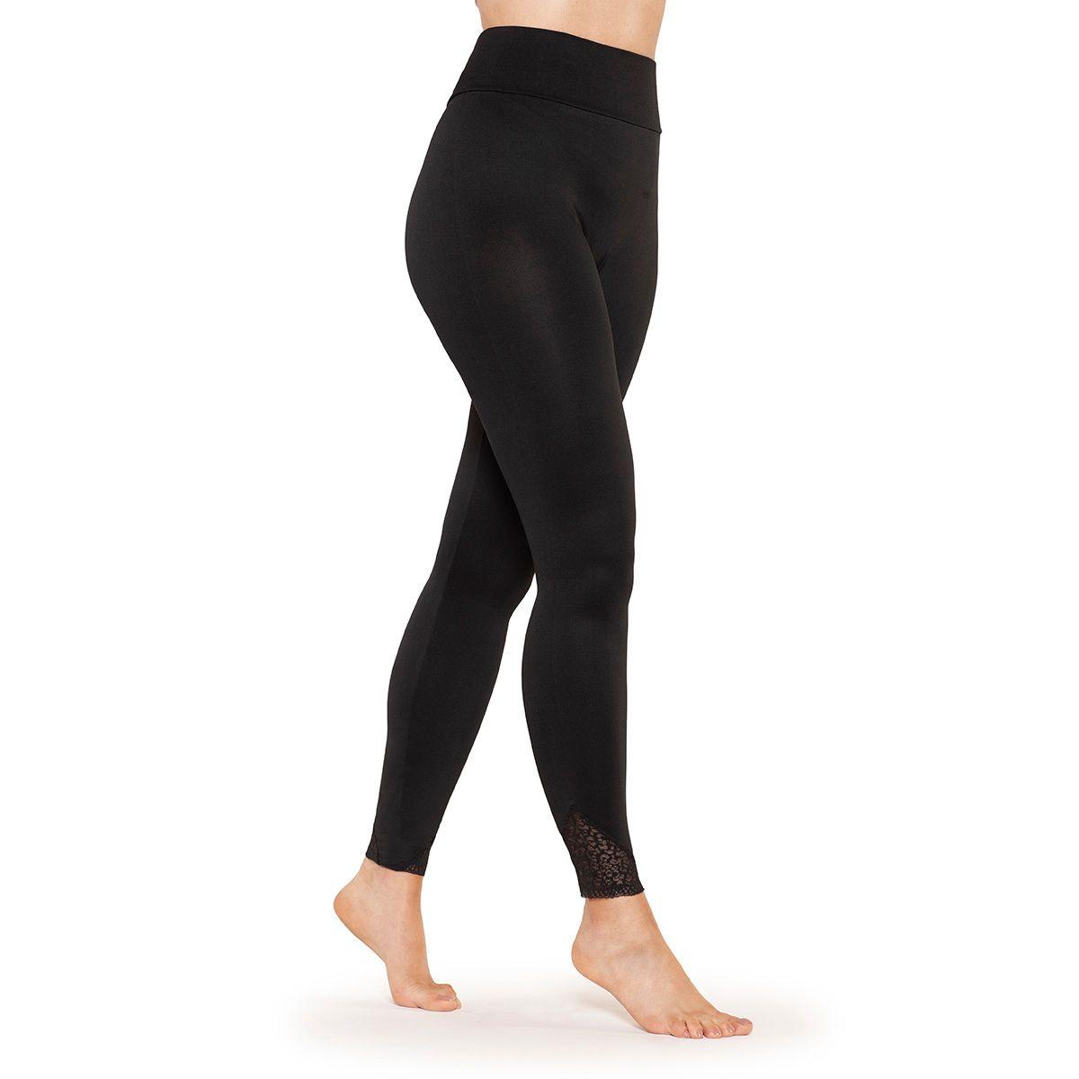 Calza Lace Negro Monarch-0