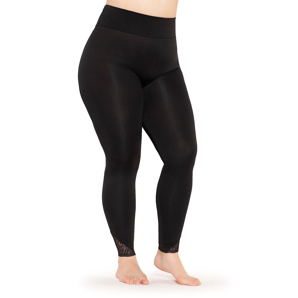 Calza Lace Negro Monarch-2