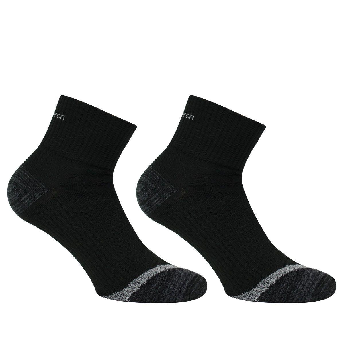 2 Pares Calcetines Coolmax Sport Expert Diseno Largo Tobillo Gris-0