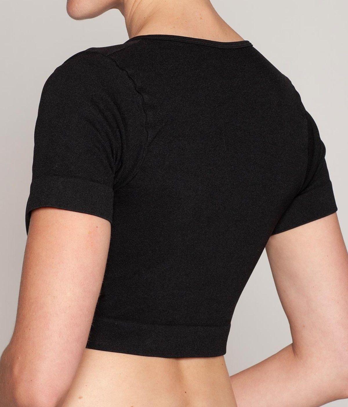 Polera Crop Manga Corta Lasst-3