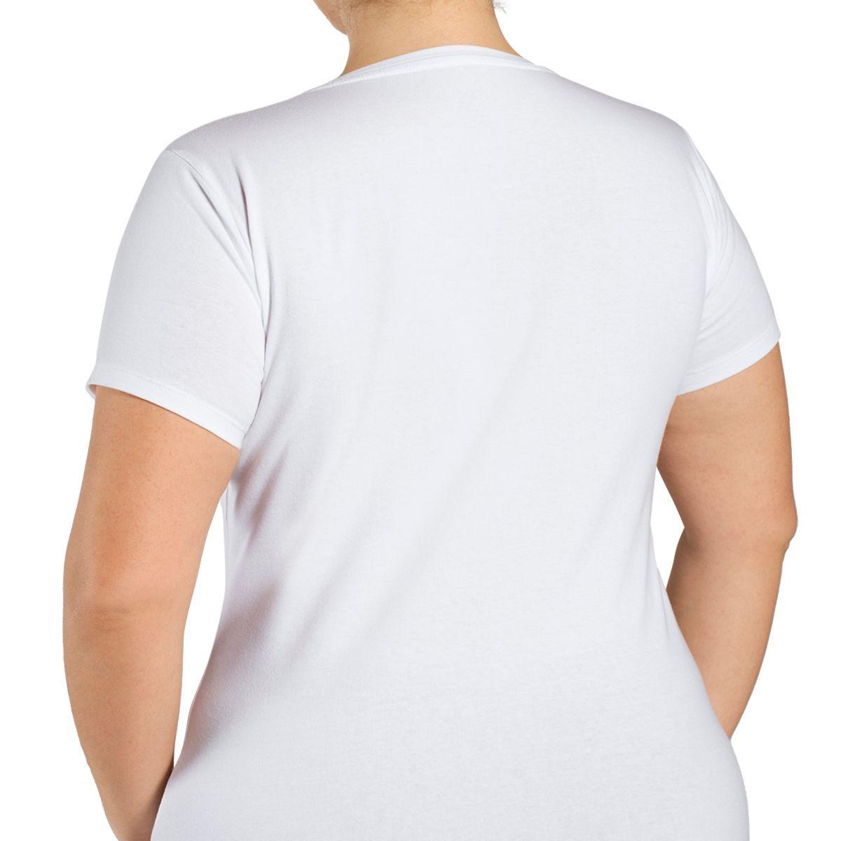 Camiseta Algodón Cuello Polo Manga Corta Blanco Monarch-2