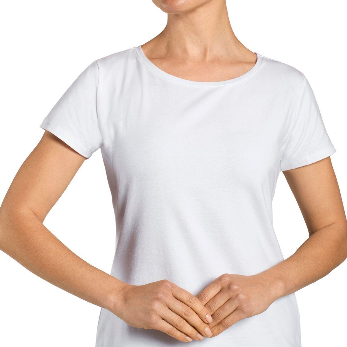 Camiseta Algodón Cuello Polo Manga Corta Blanco Monarch-3