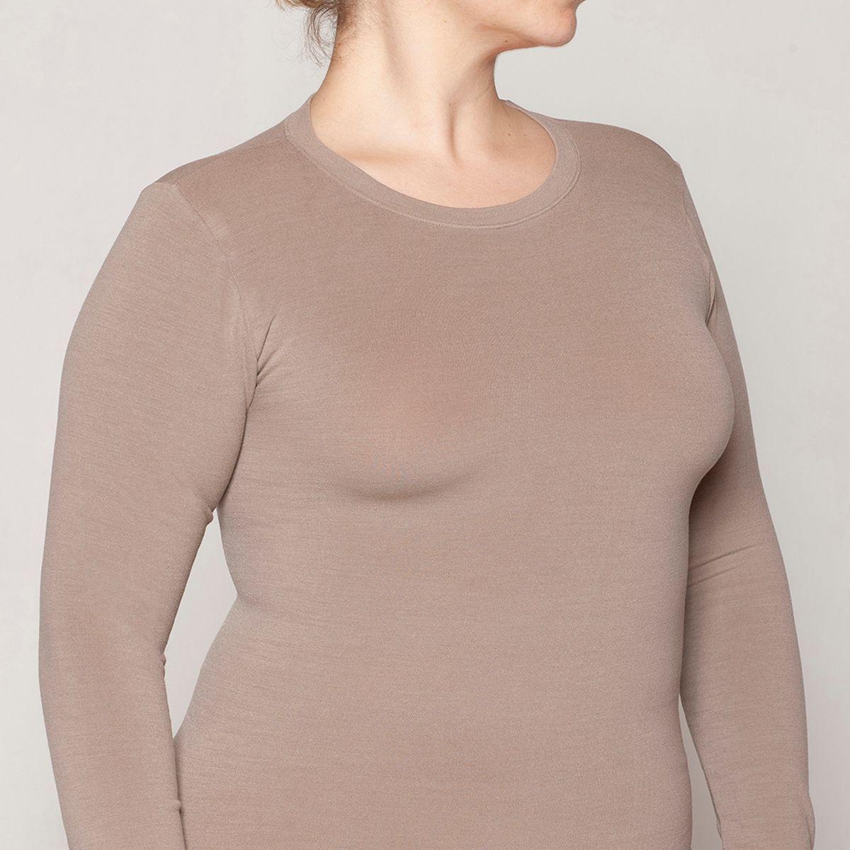 Polera Lana Merino Nogal Monarch-3