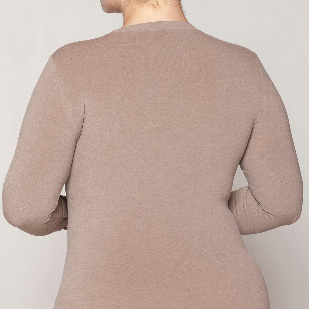 Polera Lana Merino Nogal Monarch-5