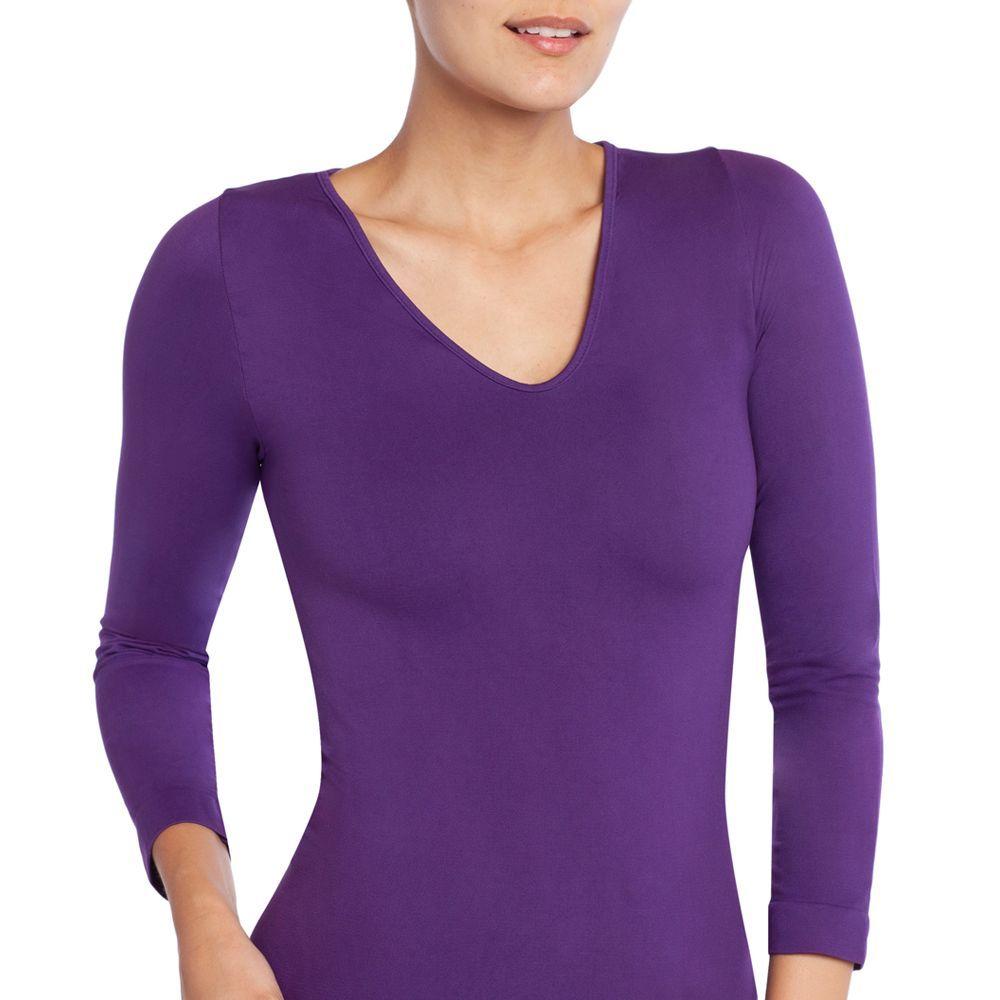 Polera Esencial Uniformes Salud Morado-0