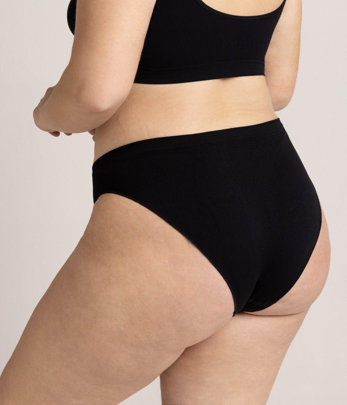 Pack Pantaleta Microfibra Negro Monarch-3