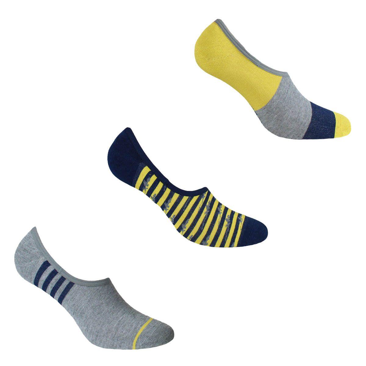 3 Pares Calcetines Bamboo Invisible Gecko-0