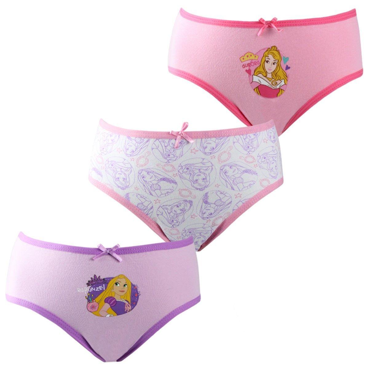 Calzones Tripack Diseños Princesas-0