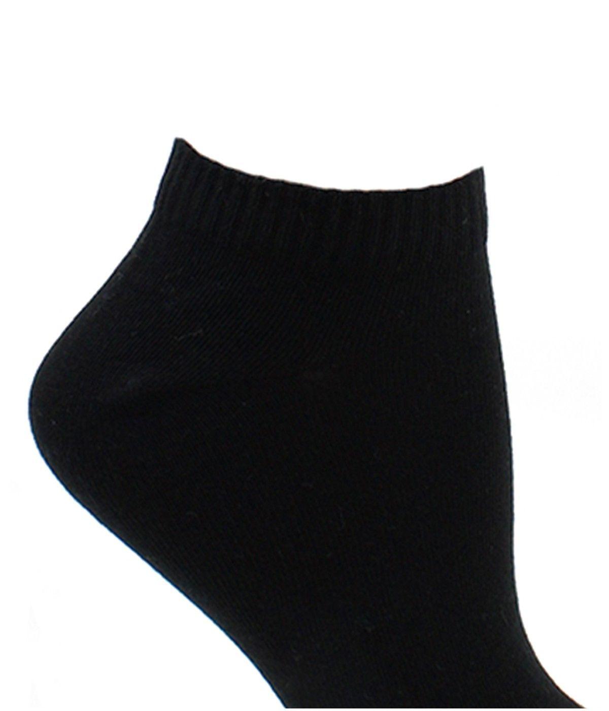 3 Pares Calcetines Bamboo 0/4 Paleta Negro Mujer-2