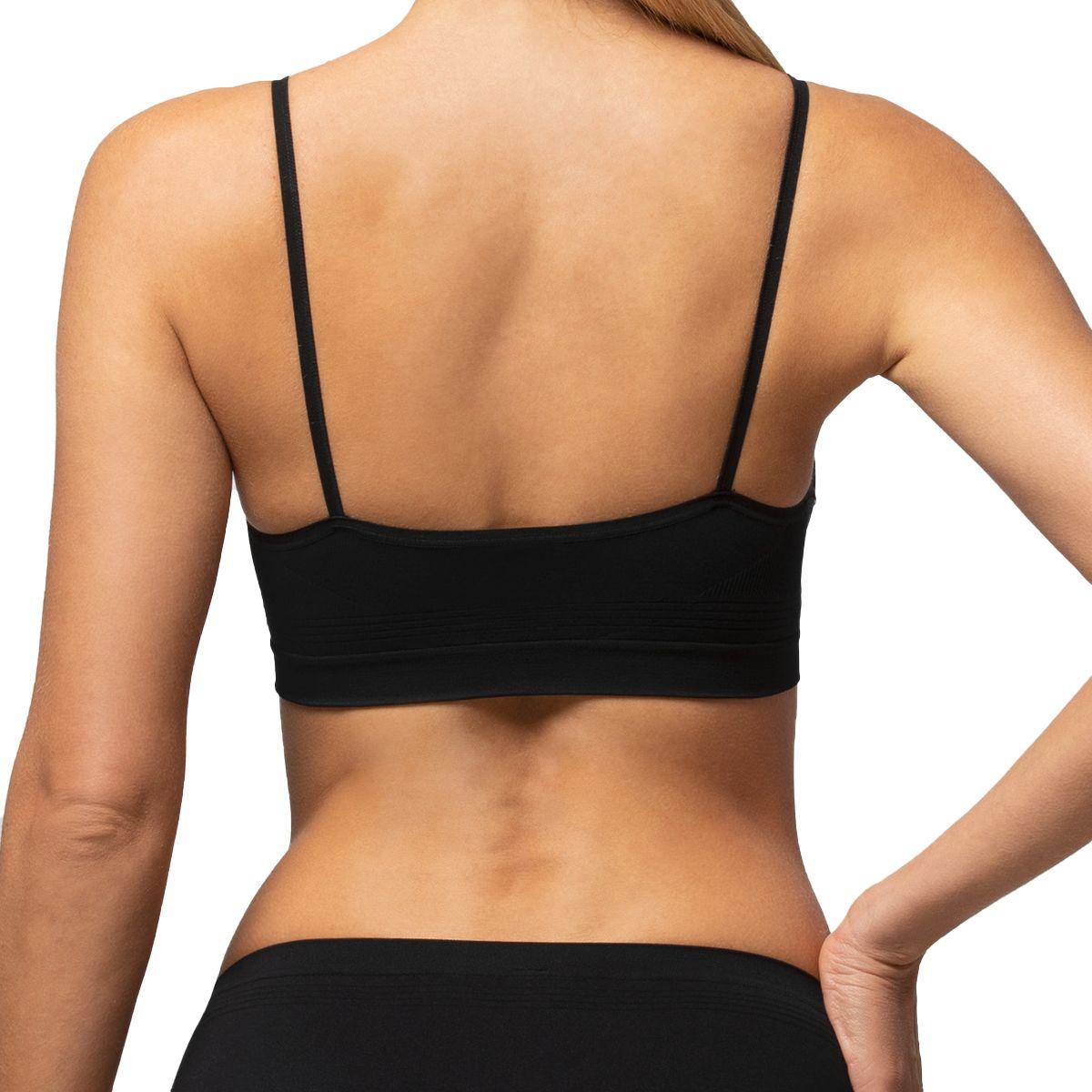 Brassiere Seamless Negro Pompea-1