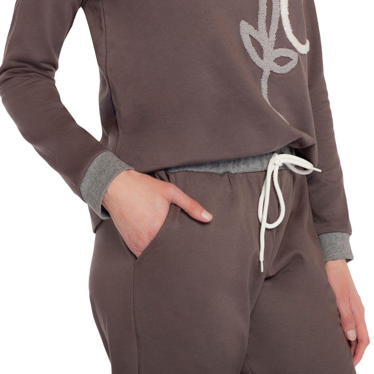 Pijama Montebianco Gris Pompea-3