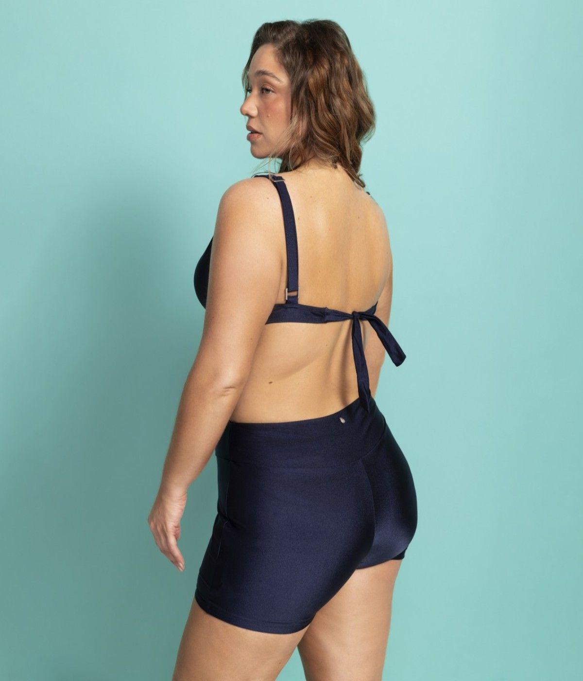 Short Traje de Baño Silver Wavy-4