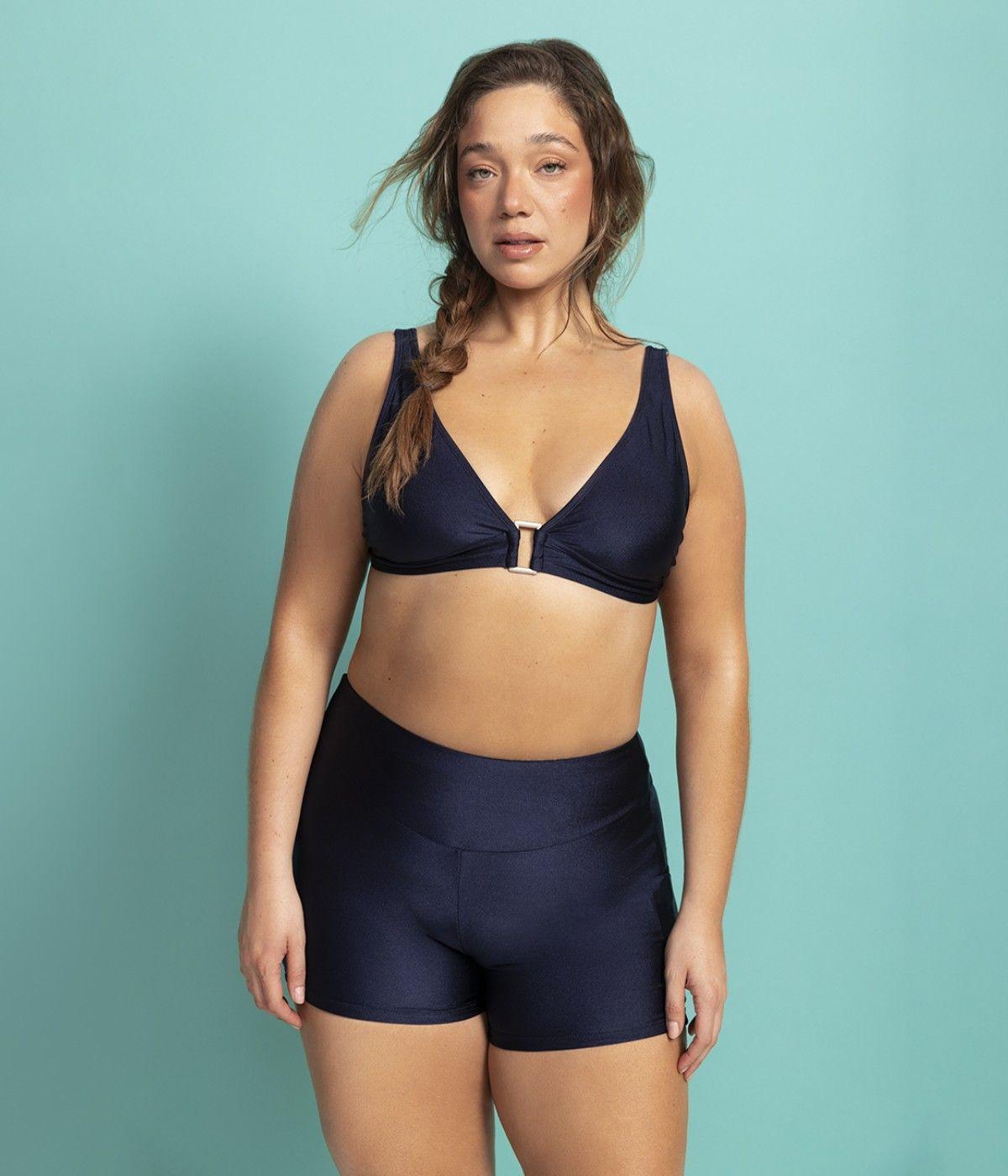 Short Traje de Baño Silver Wavy-5