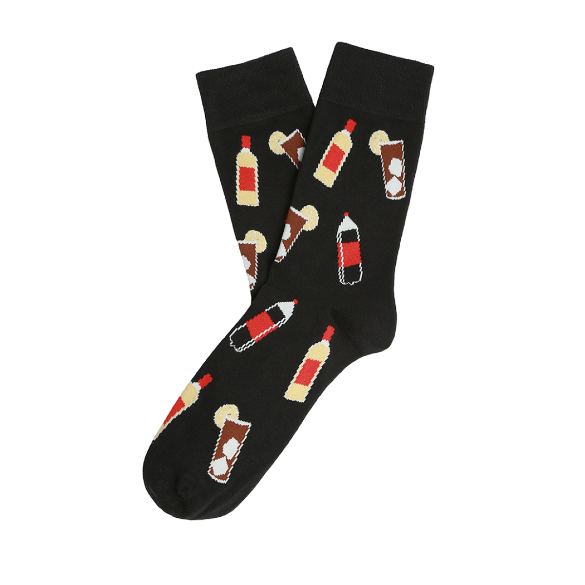 2 Pares Calcetín Algodón Peinado Happy Hour-1