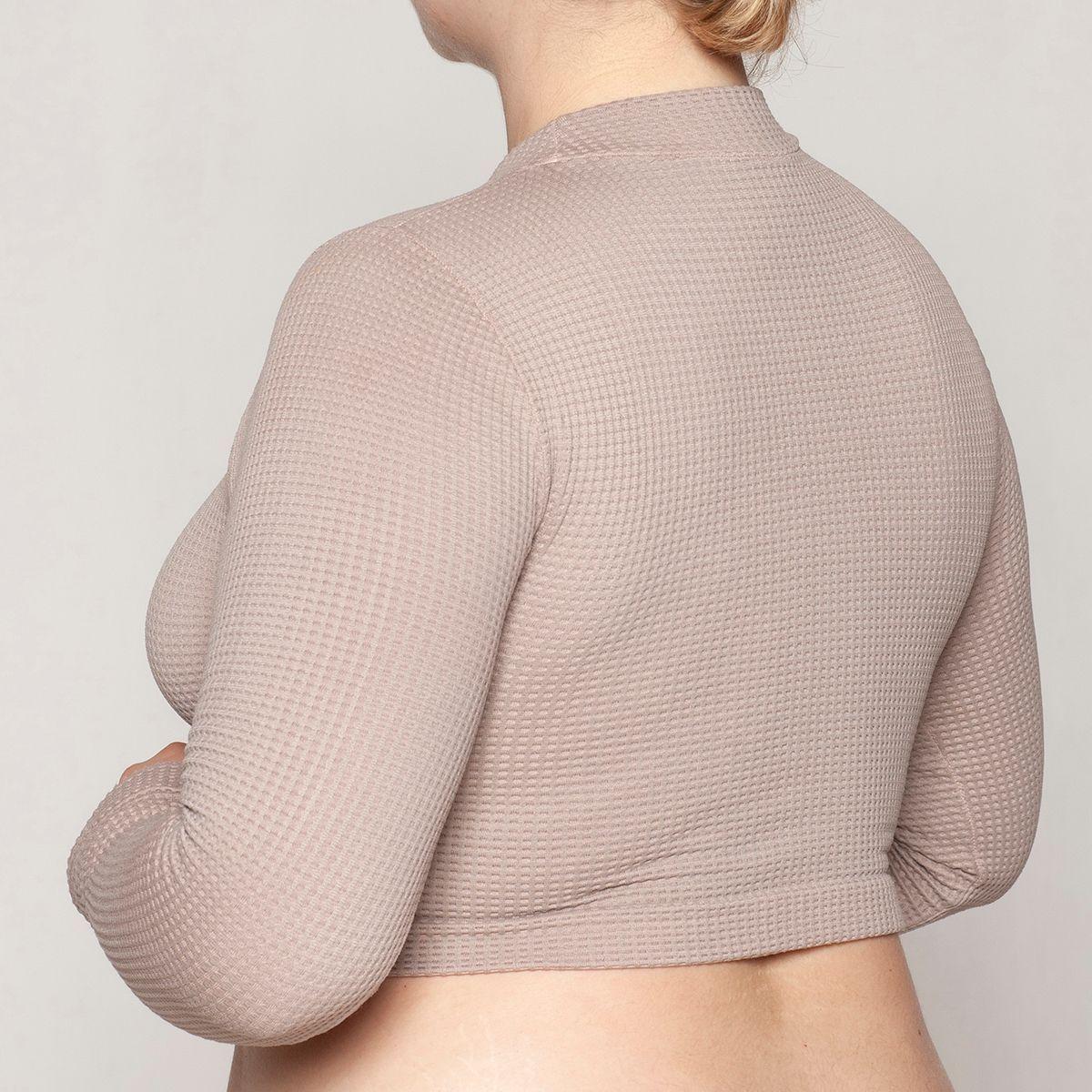 Crop Manga Larga Beatle Nogal Lasst-5