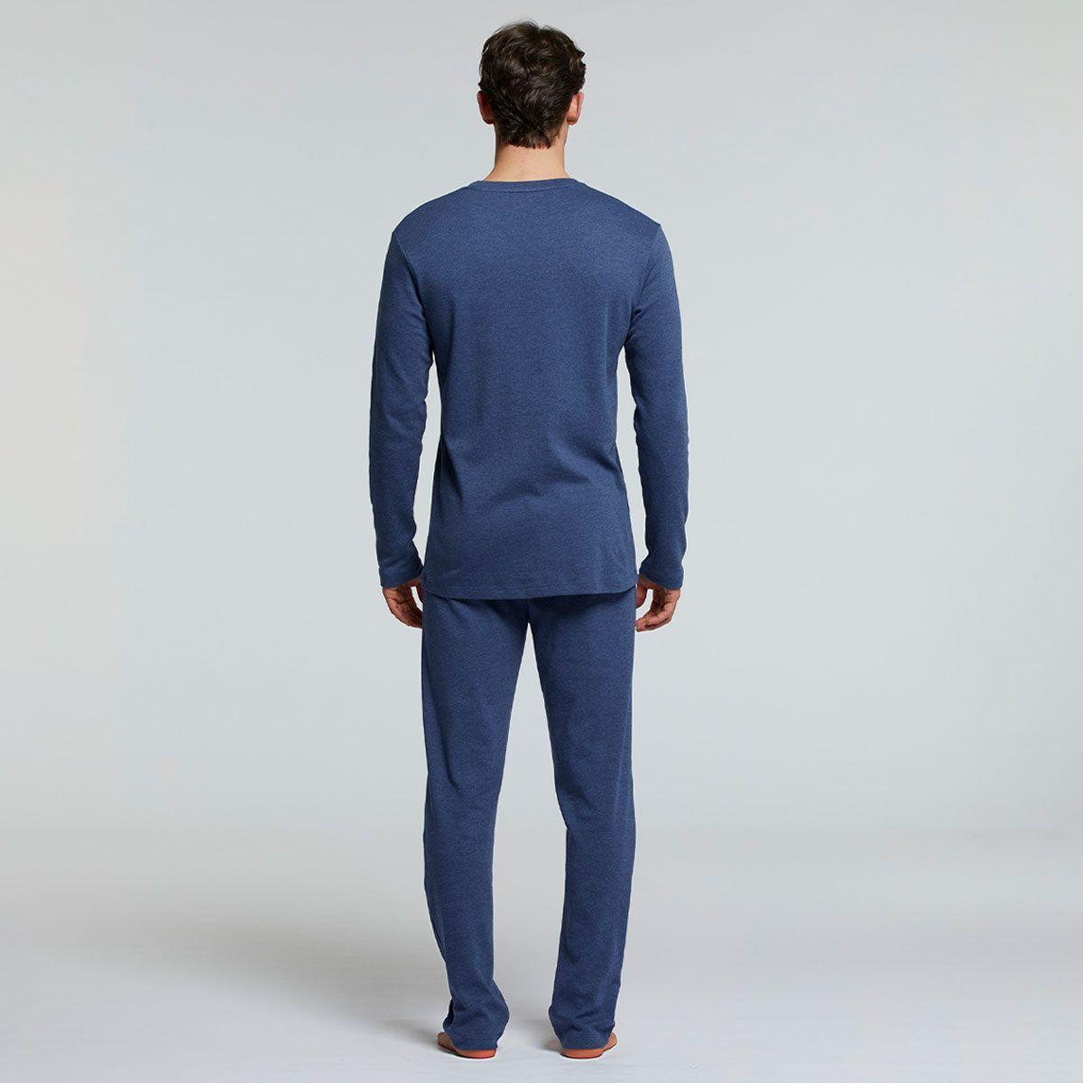 Pijama Cabernet Azul Pompea-1