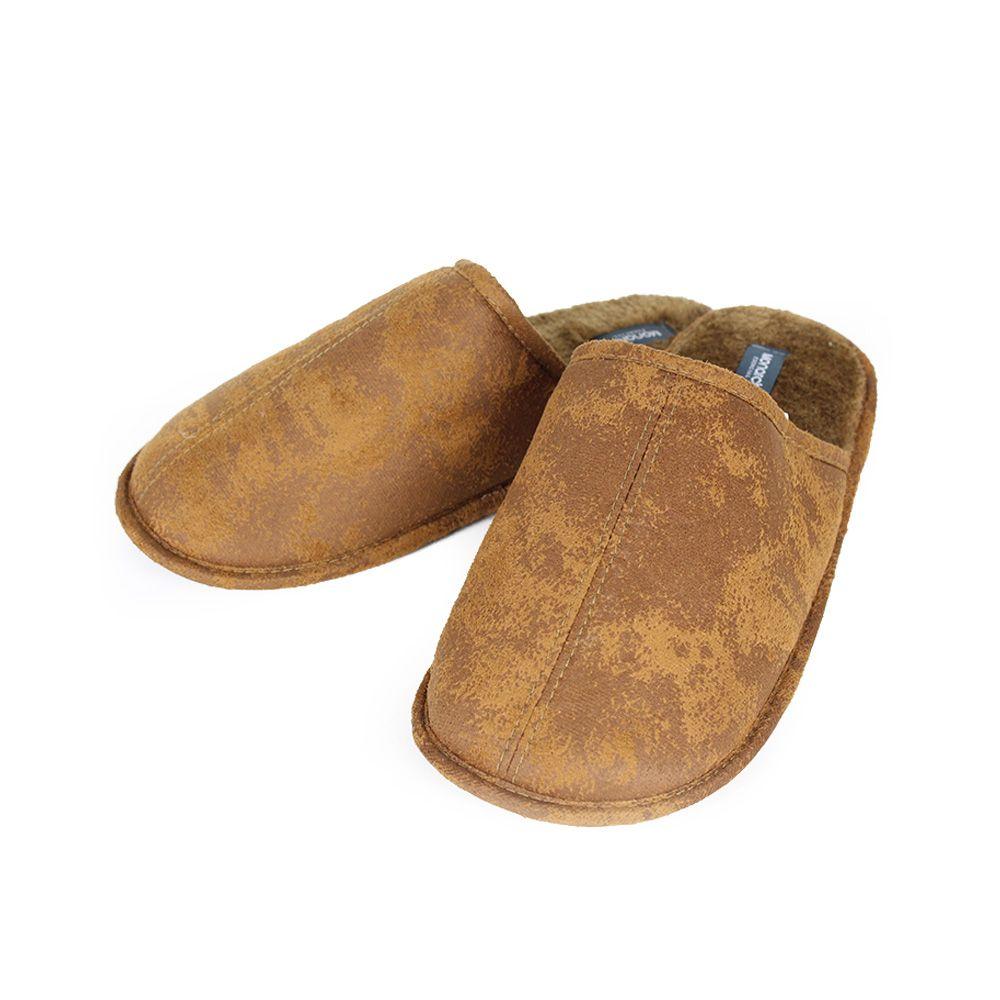 Pantufla Hombre Café Monarch-0