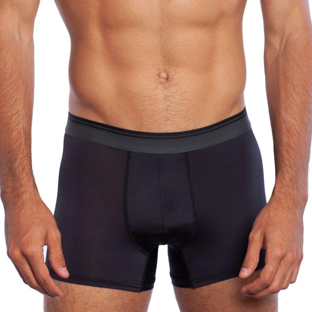 Bóxer Deportivo Secado Rápido Negro-0