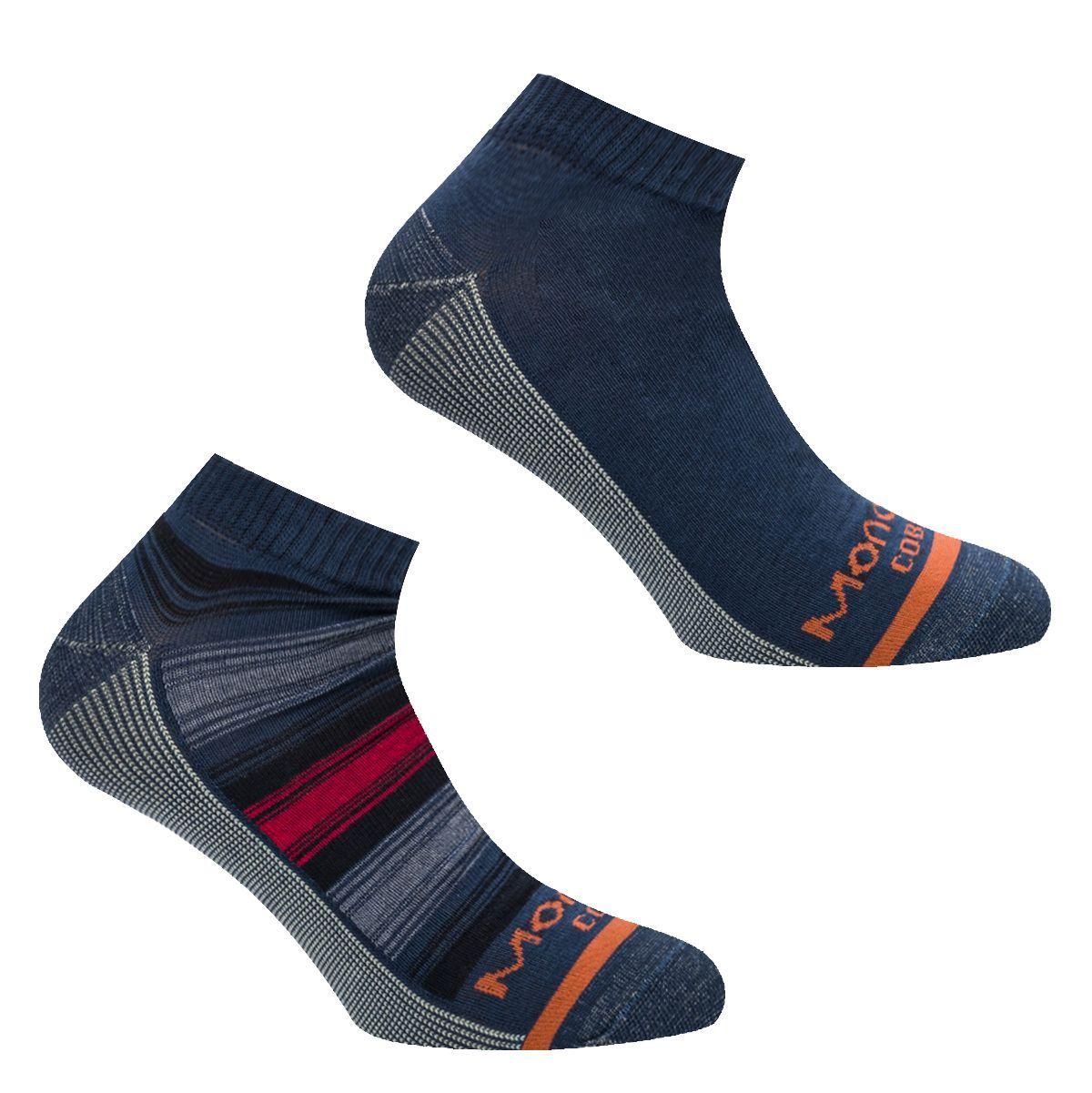 2 Pares Calcetines Cobre Hamburgo Azul Oscuro-0
