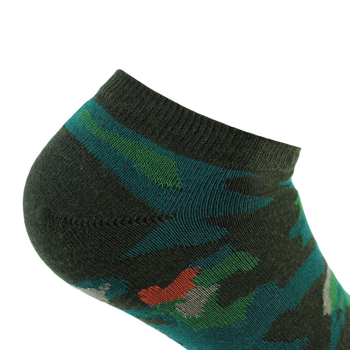 2 Pares Calcetín Bamboo Camuflaje Largo 0/4 Olivo-3