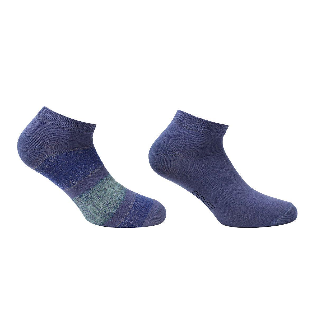 2 Pares Calcetín Bamboo Degrade Largo 0/4 Jeans-0