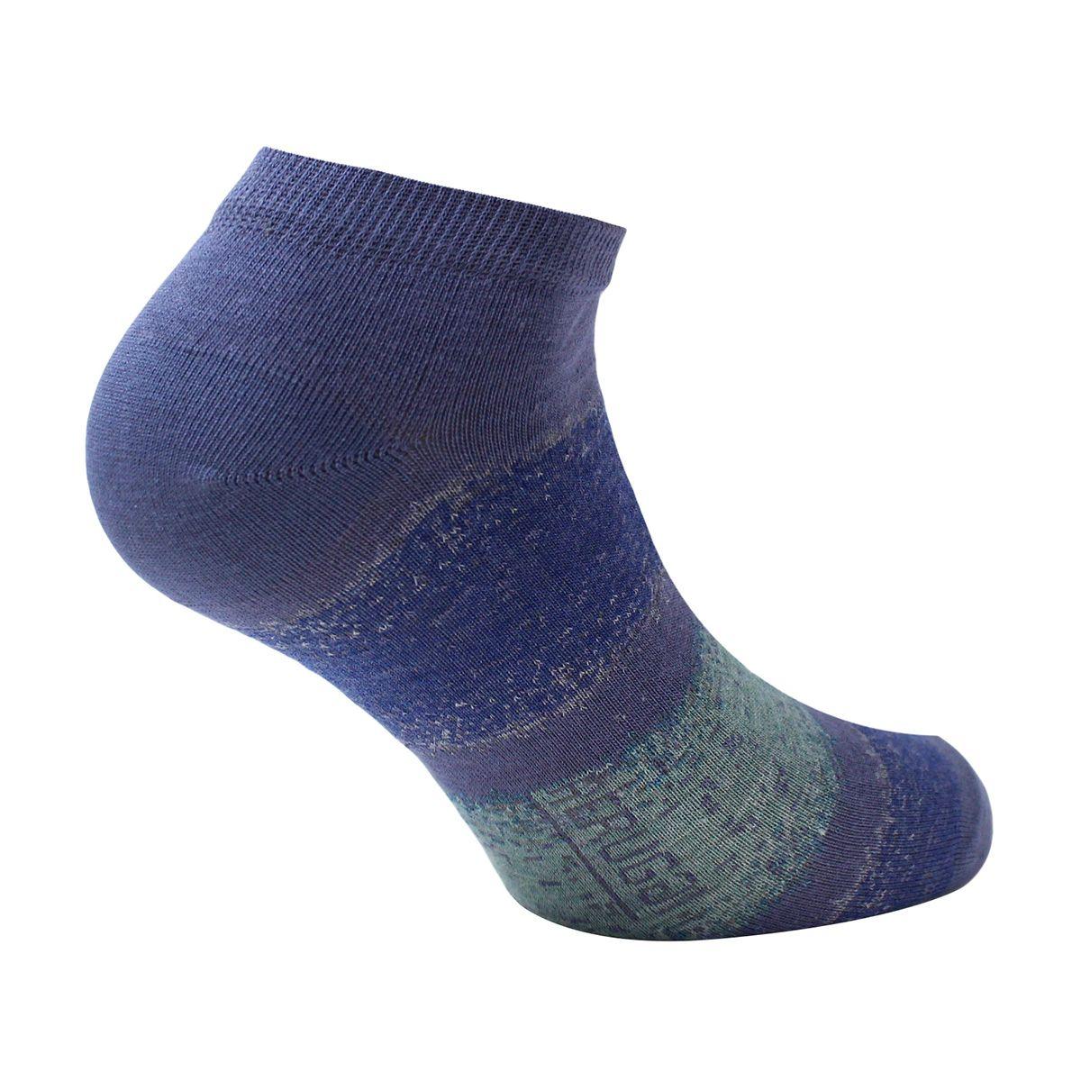 2 Pares Calcetín Bamboo Degrade Largo 0/4 Jeans-1