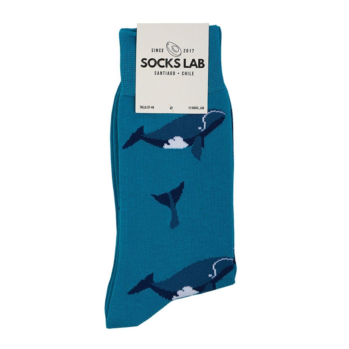 Calcetín Algodón Peinado Ballena Franca-1