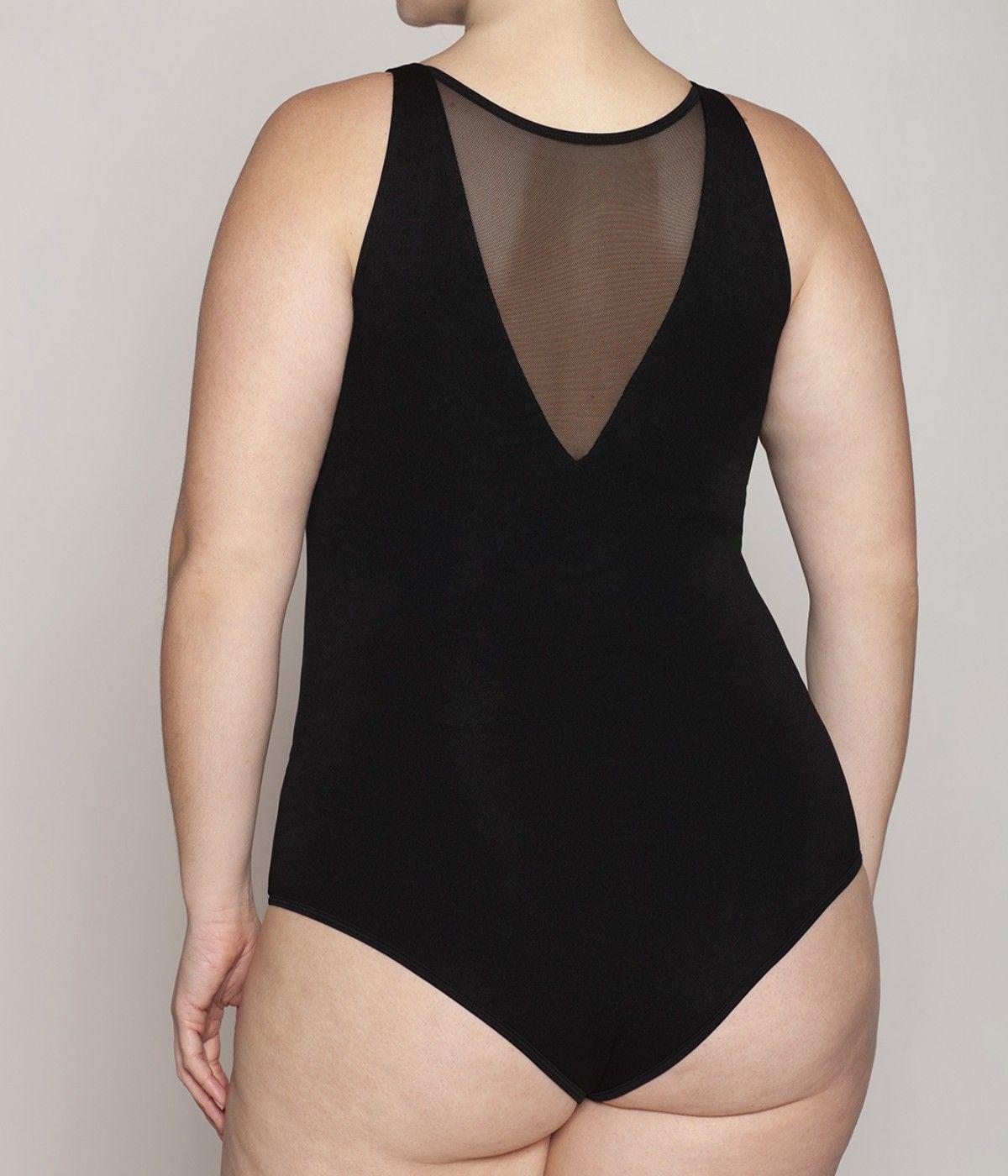 Polera Estilo Body Escote Malla Lasst-3