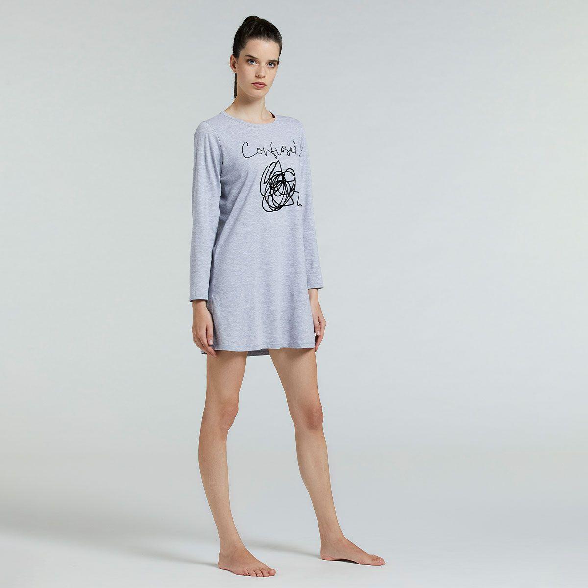 Pijama Nd Kalika Gris Pompea-2