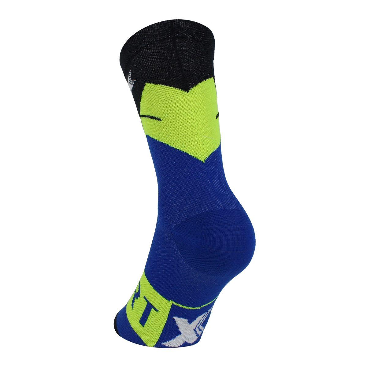Calcetín Sport Xpert 3/4 Rombo - Azul-1