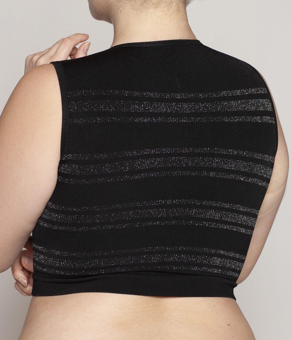 Polera Crop Lurex Rayas Lasst-3