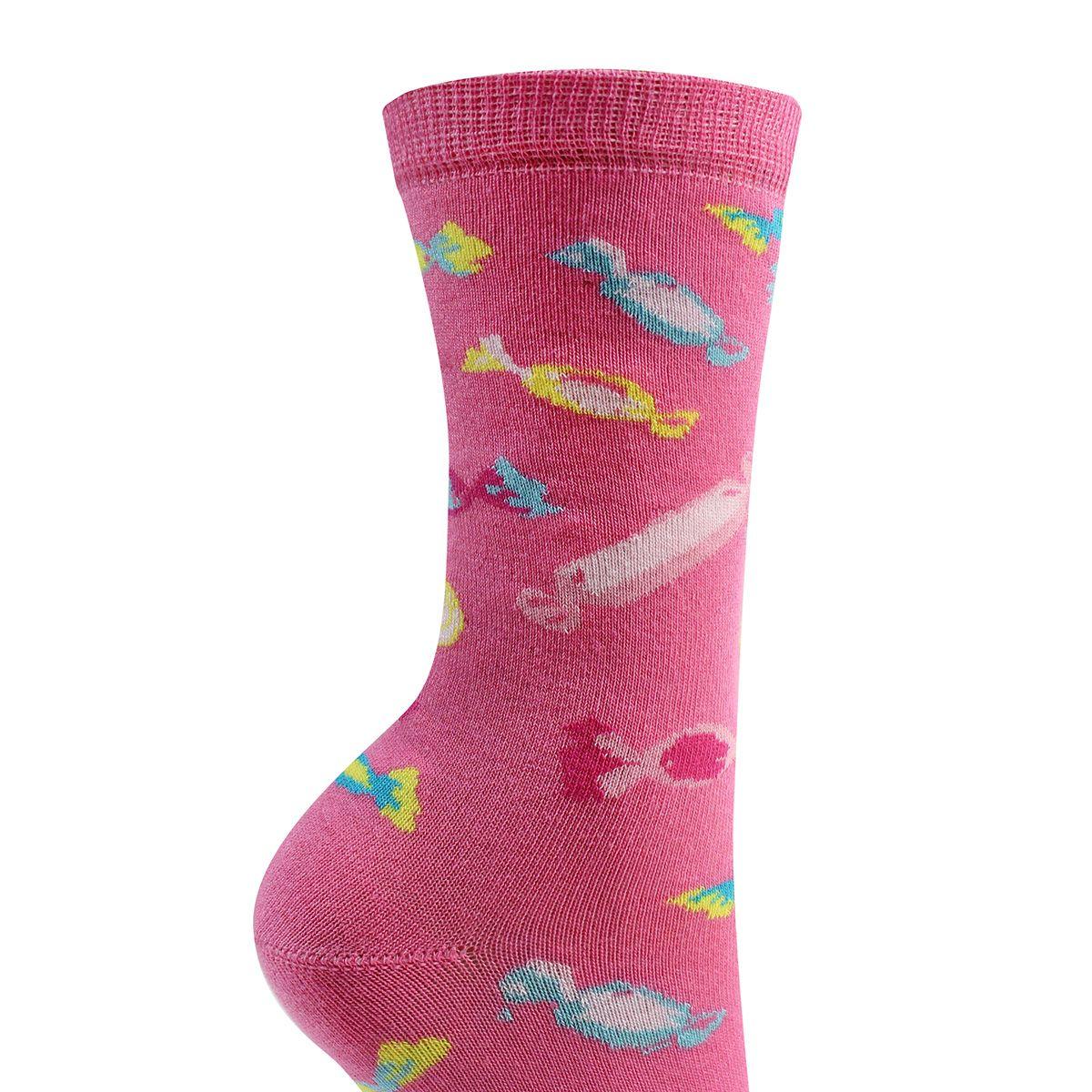 2 Pares Calcetín Bamboo Iconos Lino Monarch-3