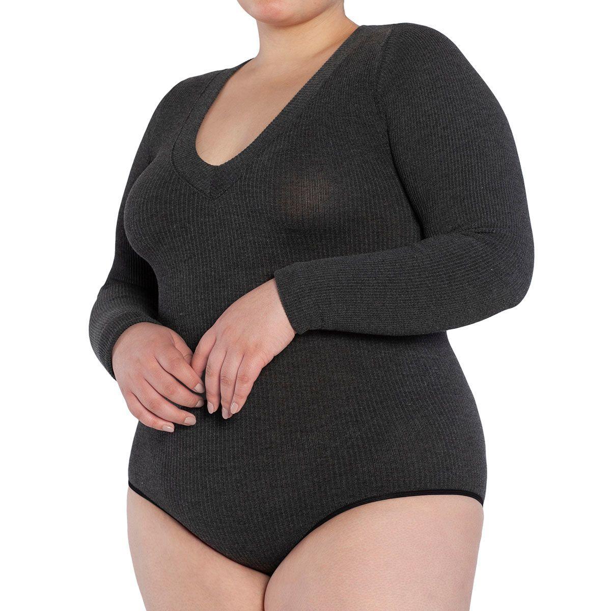 Polera Body Escote V Acanalado Marengo Lasst-2