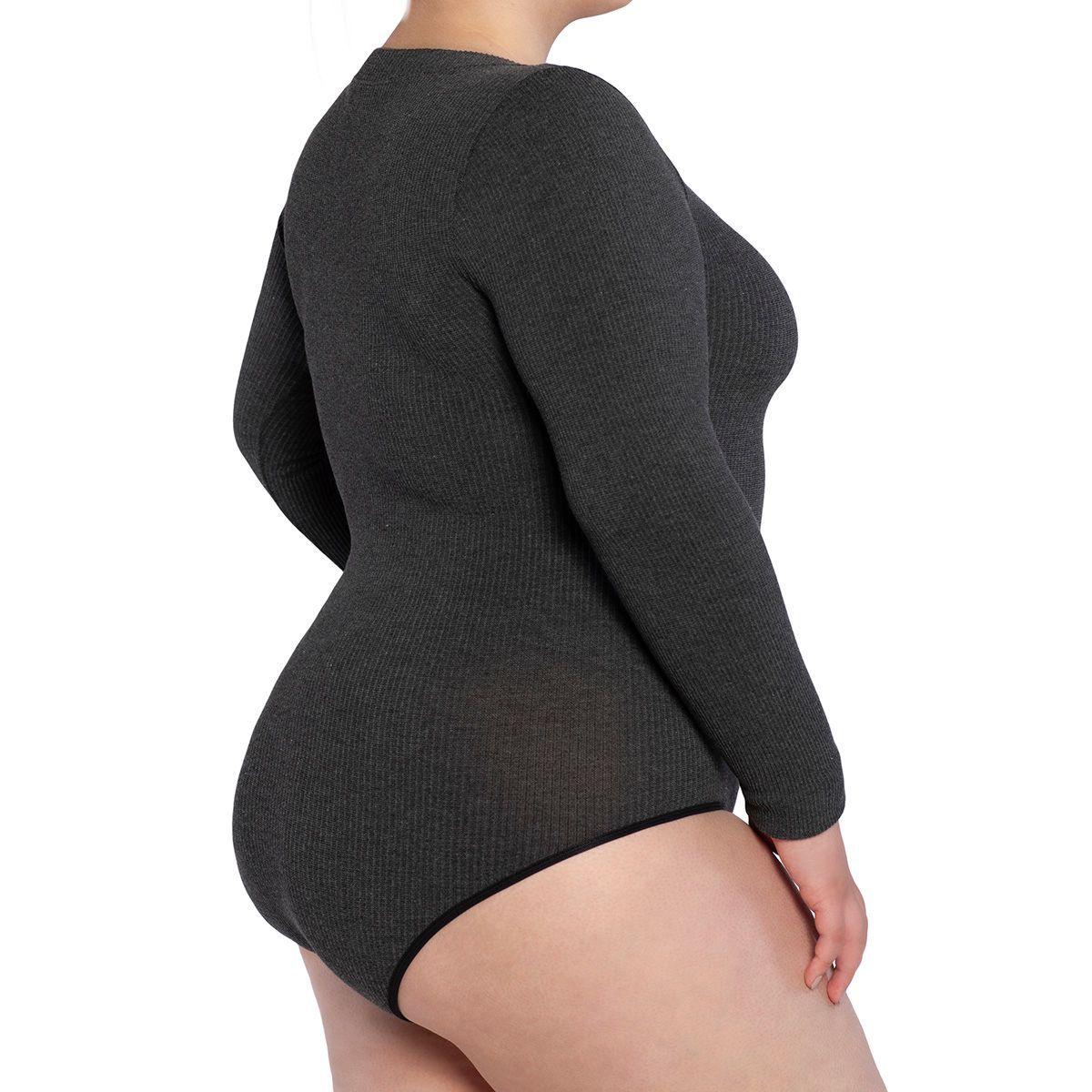 Polera Body Escote V Acanalado Marengo Lasst-3
