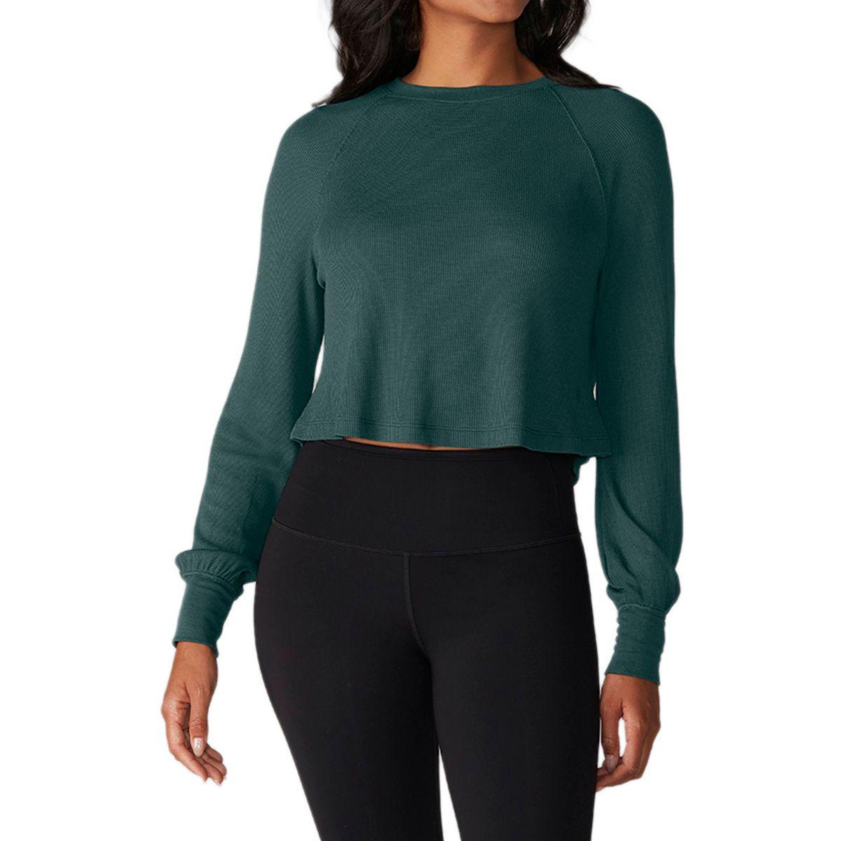 Tavi - Polera Crop Waffle Knit-0