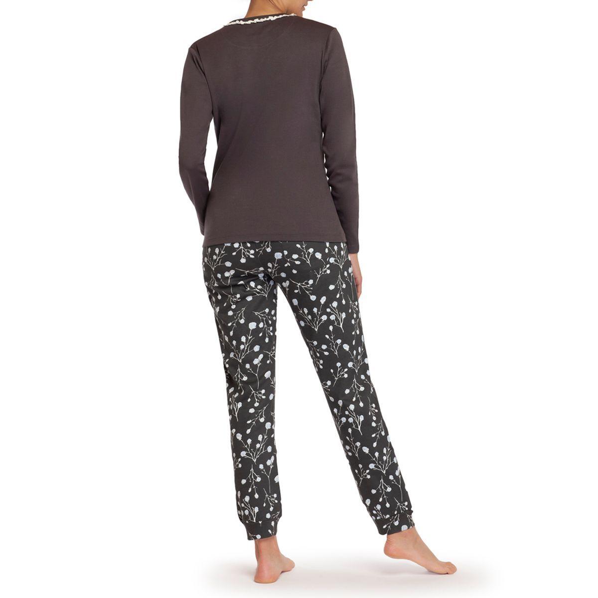 Pijama Fassa Gris Pompea-1