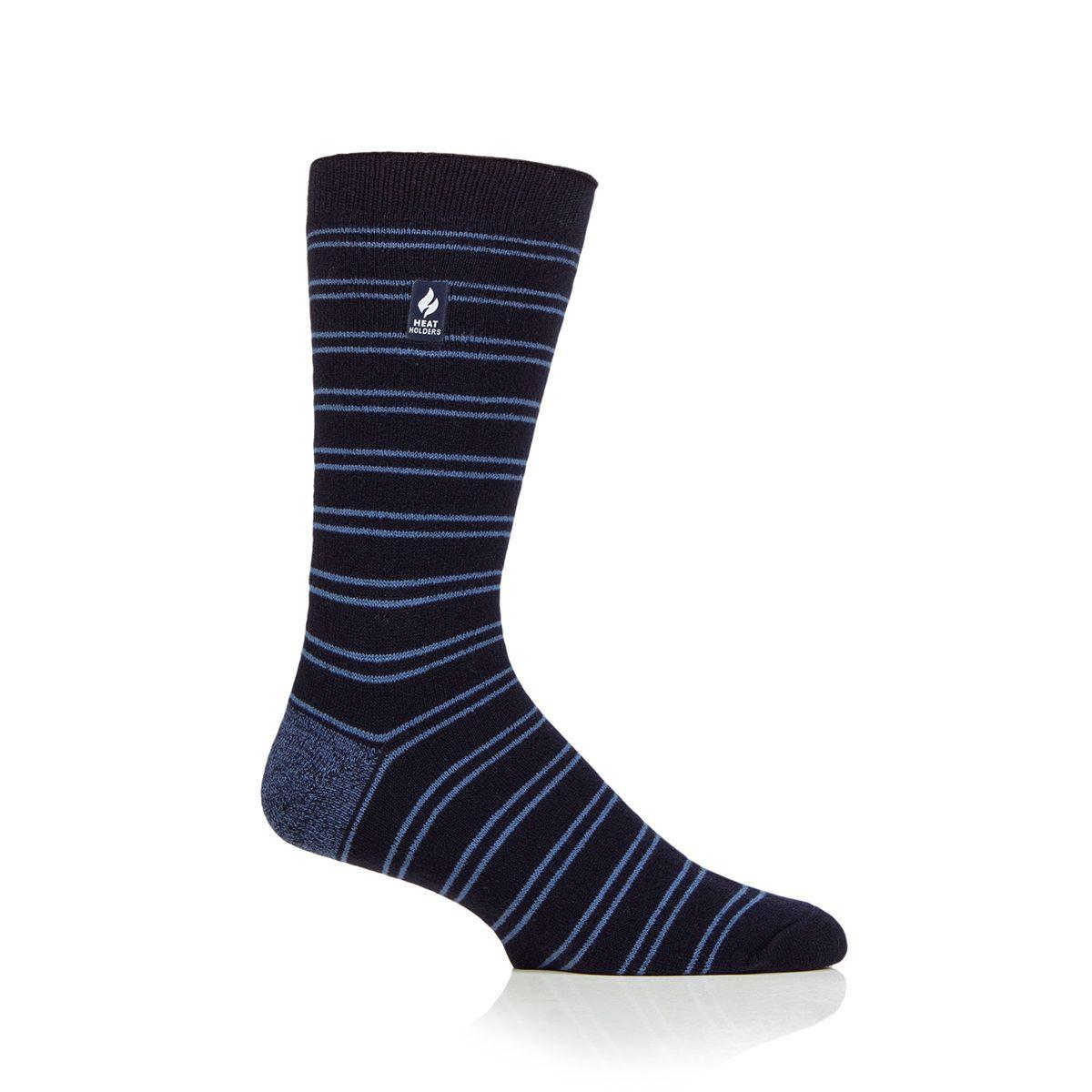 Calcetín Ultra Lite Orodover Stripe Azul Heat Holders-0