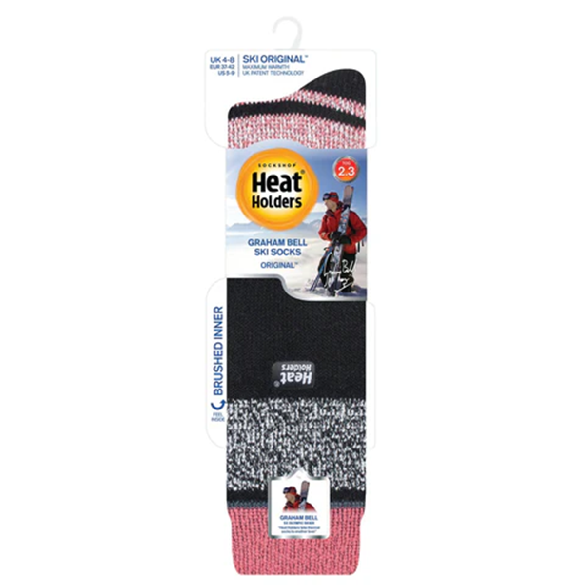 Calceta Sky Mujer Heat Holders Negro-1