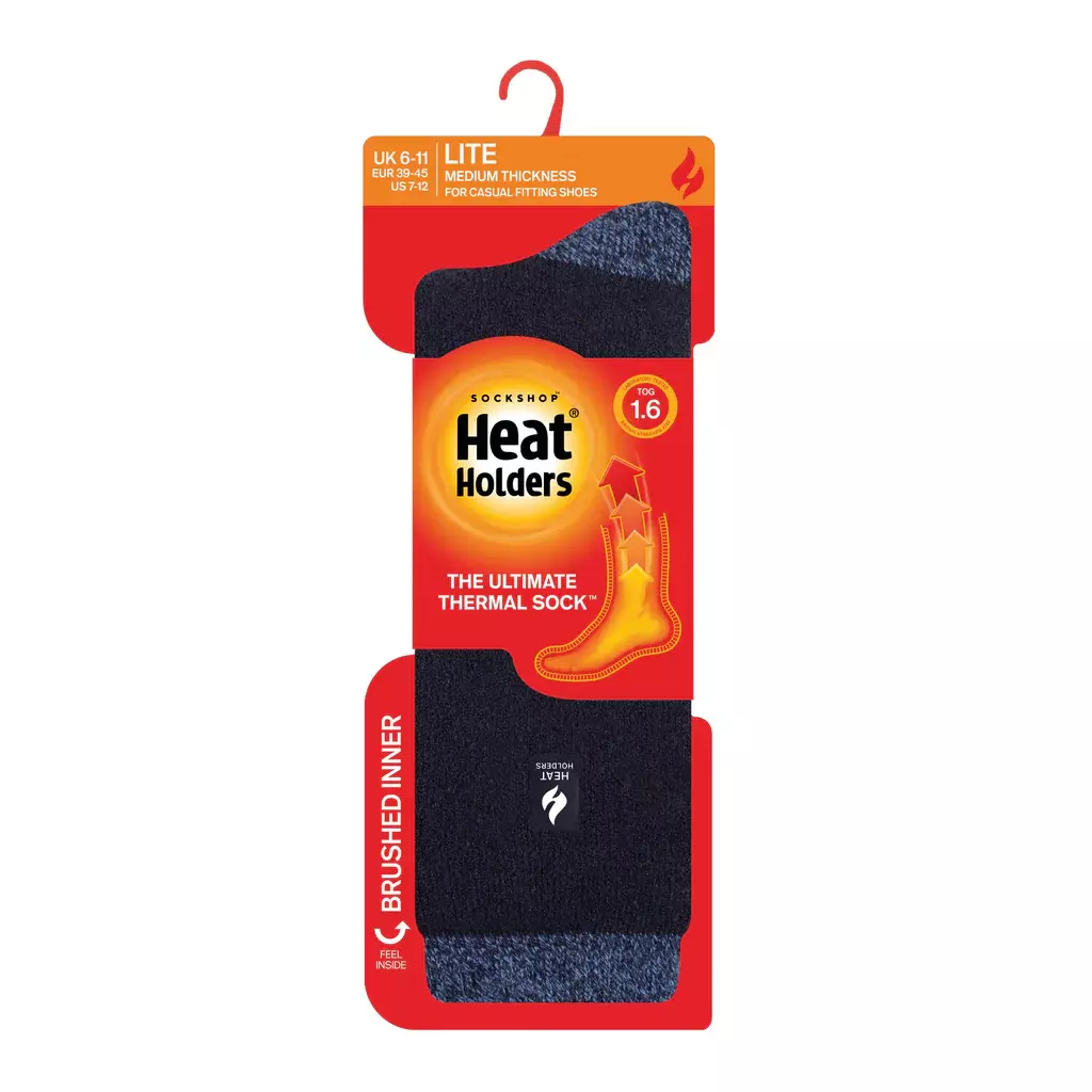 Calcetín Lite Amsterdam Azul Heat Holders-2