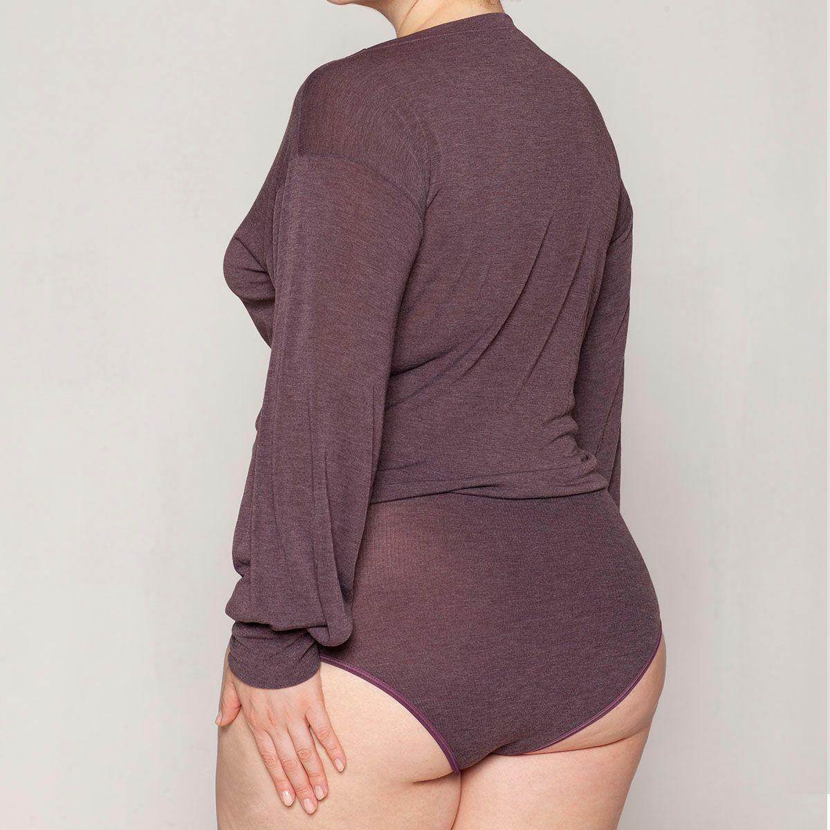 Polera Body Holgado Vino Lasst-2