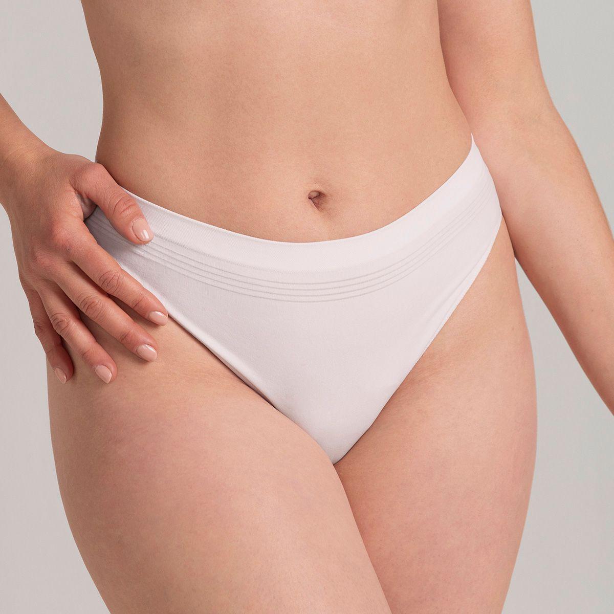 Pack Calzón Bikini Microfibra Blanco Monarch-2