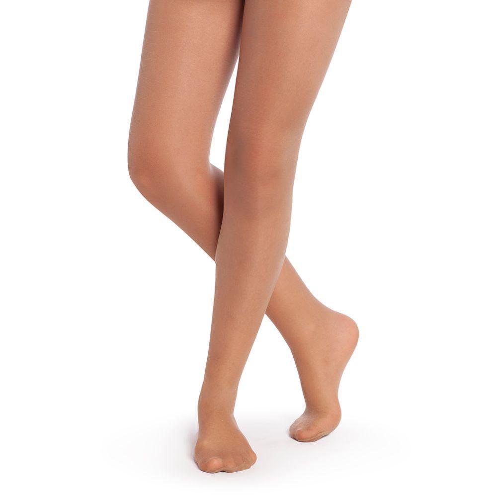 Panty Infantil Transparente Beige Natural-0