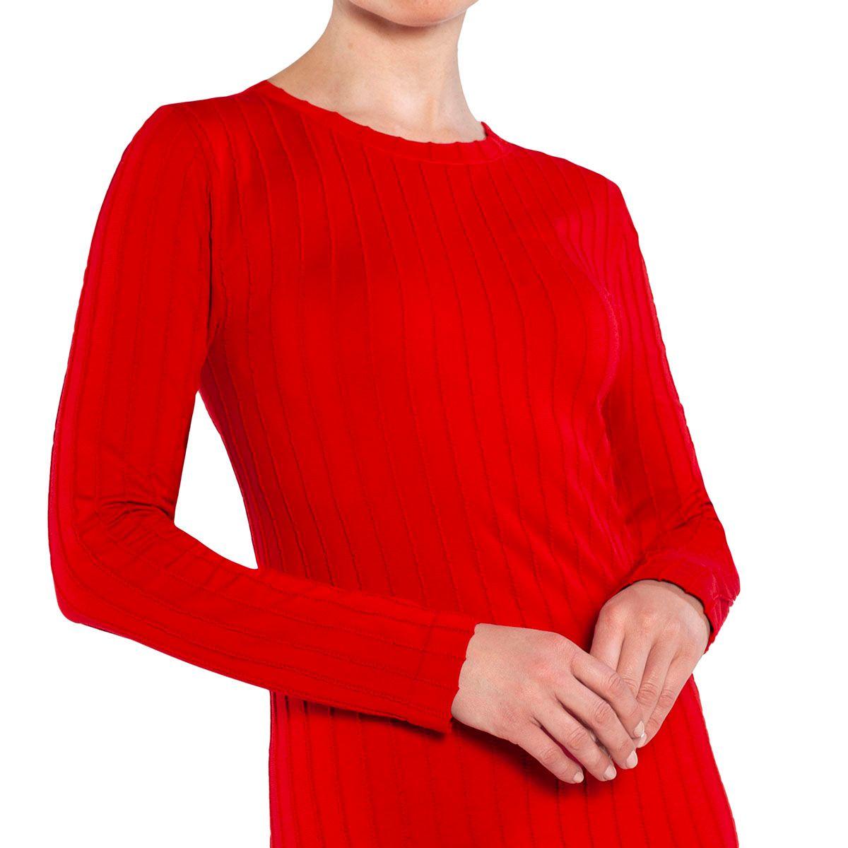 Polera Lines Rojo Monarch-1