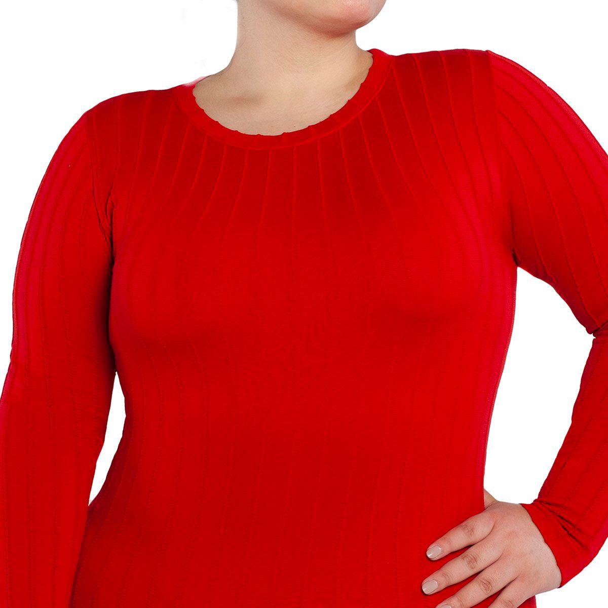 Polera Lines Rojo Monarch-3